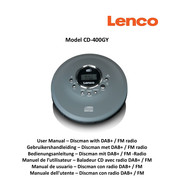 Lenco CD-400GY Manual De Usuario