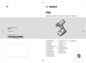 Bosch PSR 1440 LI-2 Manual Original