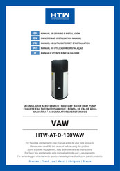 HTW AT-O-100VAW Manual De Usuario E Instalacion