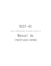 Inateck BCST-43 Manual De Instrucciones