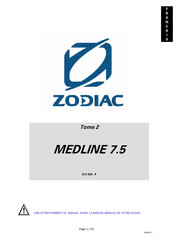 Zodiac Medline 7.5 Manual De Instrucciones