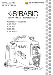 K&S BASIC KSB 21i Manual Del Propietário