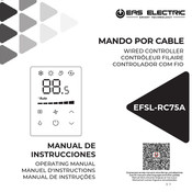 EAS ELECTRIC EFSL-RC75A Manual De Instrucciones