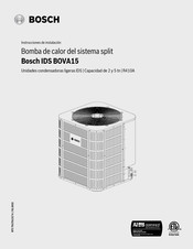 Bosch IDS BOVA36-15 Instrucciones De Instalación