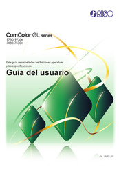 Riso ComColor GL9730 Guia Del Usuario