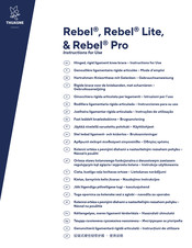 Thuasne Rebel Pro Instrucciones De Uso