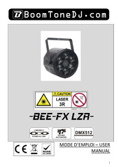 BoomToneDJ BEE-FX LZR Manual De Instrucciones
