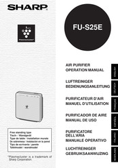 Sharp FU-S25E Manual De Uso