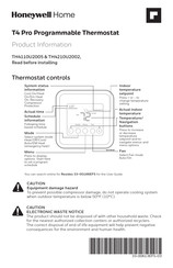 Honeywell Home T4 Pro Manual De Instrucciones