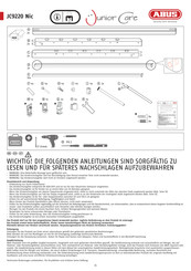 Abus JuniorCare JC9220 Nic Instrucciones De Montaje