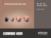 Oticon Own 3 Instrucciones De Uso