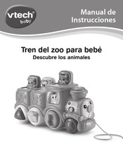 VTech baby Tren del zoo para bebe Descubre los animales Manual De Instrucciones