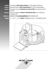 Mettler Toledo QS3 Manual De Usuario