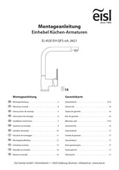 eisl EL-KUE-EH-QFS-oA 0621 Instrucciones De Montaje