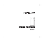 Sangean DPR-32 Manual De Instrucciones