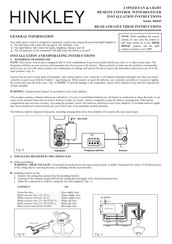 Hinkley 980045 Manual De Instrucciones