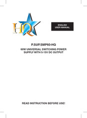 HQ P.SUP.SMP60-HQ Manual De Usuario