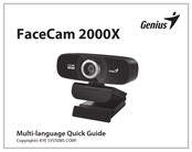 Genius FaceCam 2000X Guía Rápida