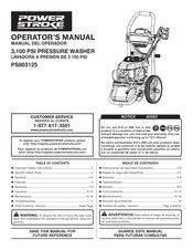 Power Stroke PS803125 Manual Del Operador
