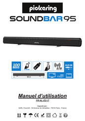 PICKERING SOUNDBAR 95 Manual Del Usuario