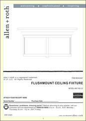 LF allen + roth AC182-C2 Instrucciones De Ensamblaje