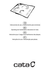 Cata I 6003 BK Instrucciones De Uso Y Mantenimiento