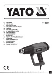 YATO YT-82295 Manual Del Usuario