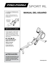 Pro-Form PFRW48120-INT.0 Manual Del Usuario