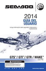 BRP Sea-doo GTS Serie 2014 Guia Del Usuario