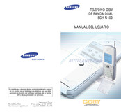 Samsung SGH-N400 Manual Del Usuario