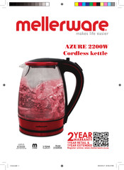 Mellerware AZURE 2200W Manual De Instrucciones