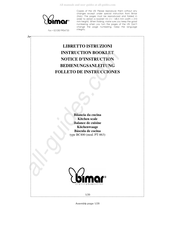 Bimar BC400 Folleto De Instrucciones