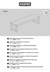 Kesper 58805 Instrucciones De Montaje