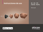 Oticon Jet 1 Instrucciones De Uso