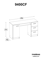 madesa 9400CF Instrucciones De Montaje