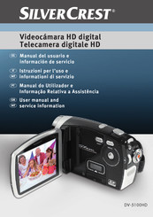 Silvercrest DV-5100HD Manual Del Usuario E Información De Servicio