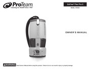 ProTeam GoFree Flex Pro II El Manual Del Propietario