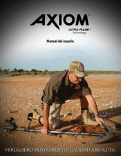 Garrett Metal Detectors Axiom Manual Del Usuario