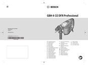 Bosch GBH 4-32 DFR Professional Manual Original