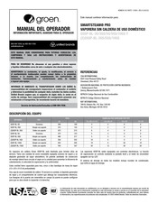 Unified Brands SMARTSTEAM PRO 2GSSP-BL-10GS Manual Del Operador