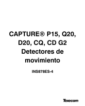 Texecom CAPTURE D20 Manual Del Usuario