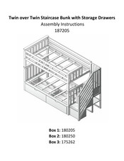 Maxwood Furniture 187205 Instrucciones De Montaje