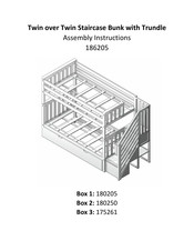 Maxwood Furniture 186205 Instrucciones De Montaje