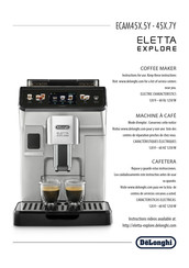 DeLonghi ELETTA EXPLORE ECAM45.7Y Serie Instrucciones De Uso