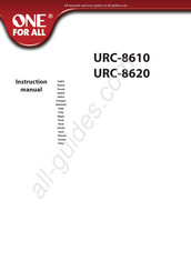 One for All URC-8610 Manual De Instrucciones