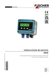 FISCHER DE45 Instrucciones De Servicio