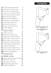 Hansgrohe Metris Select M71 320 Eco 1jet
14786000 Modo De Empleo/Instrucciones De Montaje