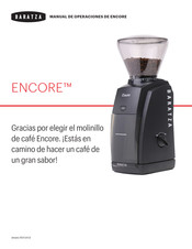 Baratza ENCORE Manual Del Usuario