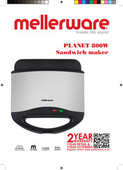 Mellerware PLANET 800W Manual De Instrucciones