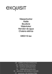 Exquisit WK6119 isw Manual De Instrucciones